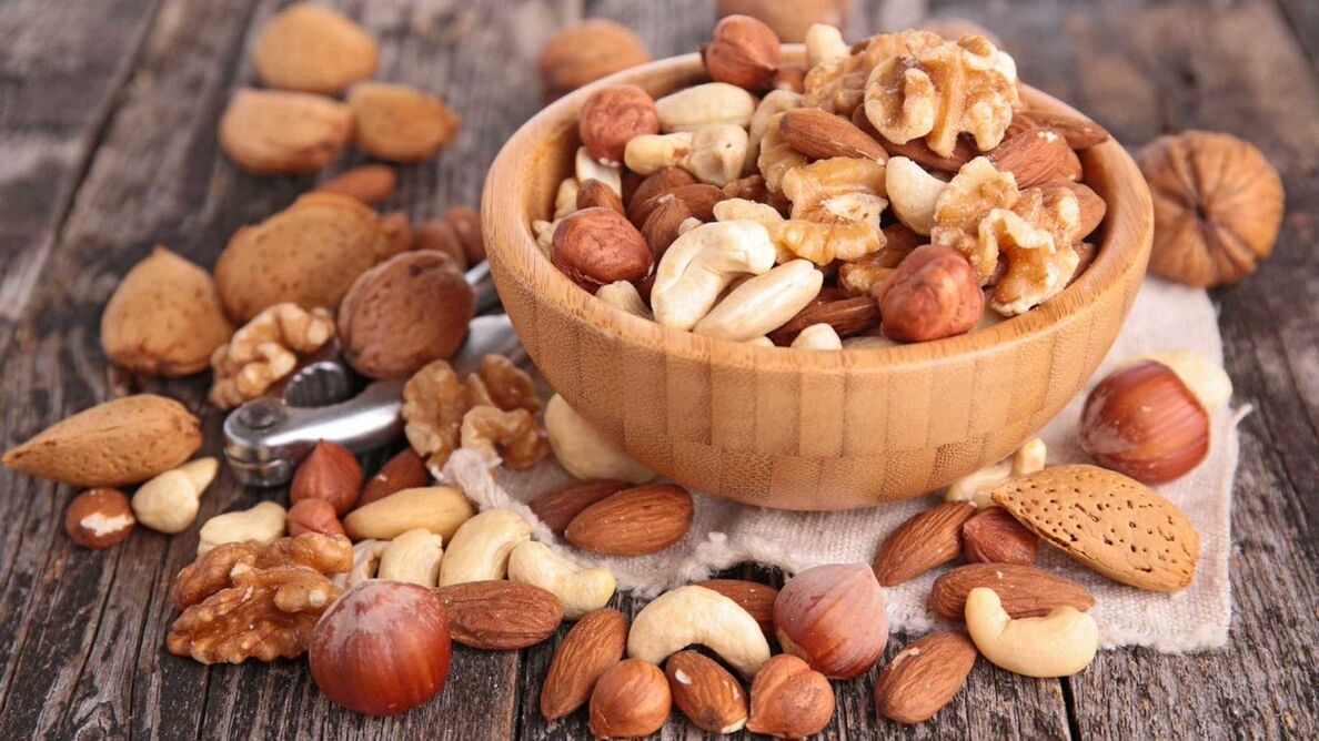 آجیل برای افزایش قدرت