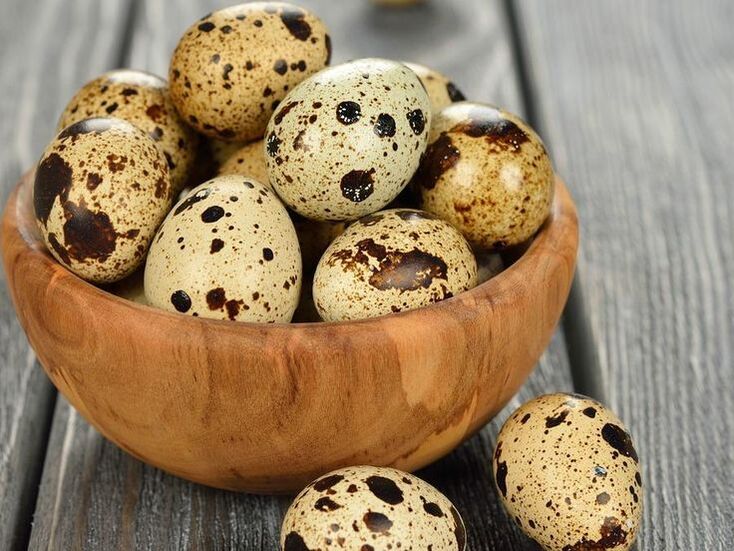 تخم بلدرچین برای افزایش قدرت