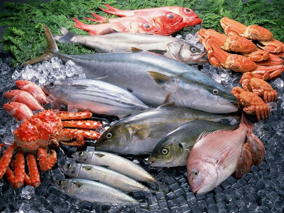 غذاهای دریایی برای افزایش قدرت