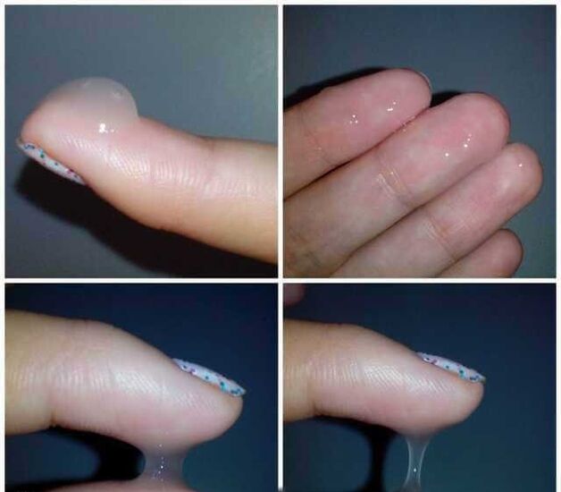 مایع پیش منی مرد در هنگام برانگیختگی